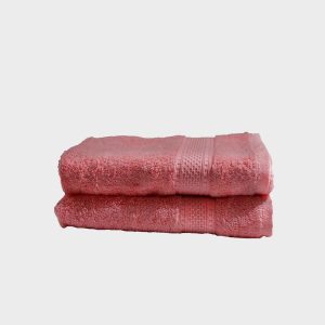 Eglantine hand towel with net border in soft cotton texture