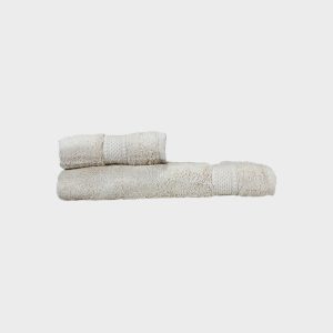 Stone Hand Towel – soft cotton bathroom hand towel in stone color